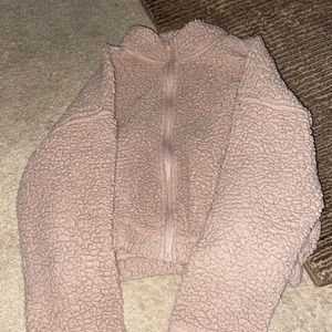 Rue 21 fluffy zipper sweater